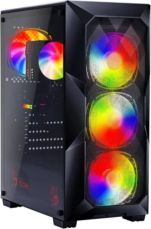 ПК Bloody BD-PC CB76C2 MT i5 12400F (2.5) 16Gb SSD1Tb RTX4060 8Gb Windows 11 Home 64 GbitEth 500W черный (2085729)