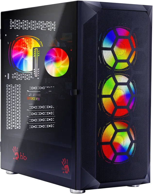 ПК Bloody BD-PC RB65C2 MT Ryzen 5 7500F (3.7) 16Gb SSD1Tb RTX4060 8Gb Windows 11 Home 64 GbitEth 650W черный (2086010)
