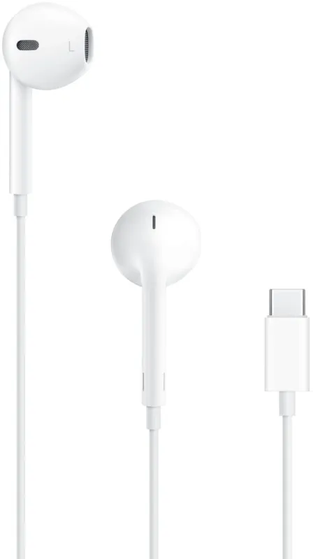 Гарнитура вкладыши Apple EarPods A3046 1.1м белый проводные в ушной раковине (MYQY3ZM/A)