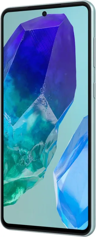 Смартфон Samsung SM-M556E Galaxy M55 5G 256Gb 8Gb светло-зеленый моноблок 3G 4G 2Sim 6.7" 1080x2400 Android 14 50Mpix 802.11 a/b/g/n/ac/ax NFC GPS GSM900/1800 GSM1900 TouchSc microSD max1024Gb