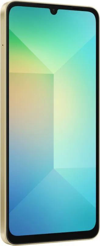 Смартфон Samsung SM-A065F Galaxy A06 64Gb 4Gb золотистый моноблок 3G 4G 2Sim 6.7" 720x1600 Android 14 50Mpix 802.11 a/b/g/n/ac GPS GSM900/1800 GSM1900 TouchSc microSD max1024Gb