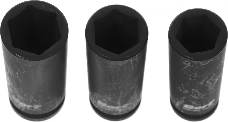 Набор головок Bort BTK-3M 3 предмета (жесткий кейс)