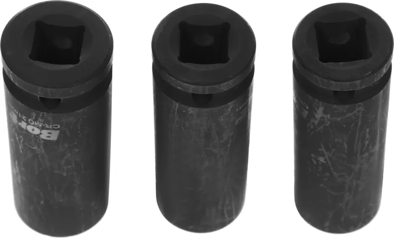 Набор головок Bort BTK-3M 3 предмета (жесткий кейс)