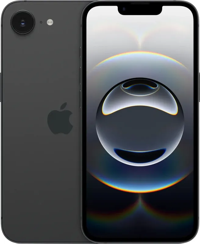 Смартфон Apple A3409 iPhone 16e 256Gb черный моноблок (MD1T4HN/A)