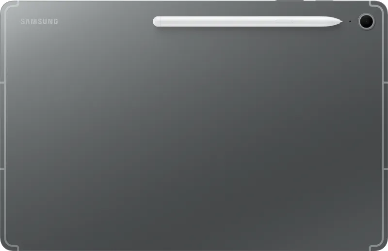 Планшет Samsung Galaxy Tab S10 FE+ 1580 (2.9) 8C RAM8Gb ROM128Gb 13.1" TFT 2880x1800 5G 1Sim eSIM Android 15 серый 13Mpix 12Mpix BT WiFi microSD 1Tb 10090mAh