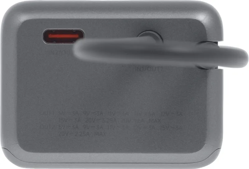 Мобильный аккумулятор Xiaomi BHR9361GL 10000mAh QC/PD 165W 6A USB-C серый