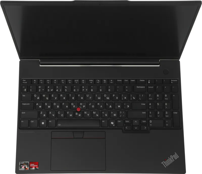 Ноутбук Lenovo ThinkPad E16 G2 Ryzen 7 7735HS 16Gb SSD512Gb AMD Radeon 16" IPS WUXGA (1920x1200) без ОС black WiFi BT Cam (21M5S09E00)
