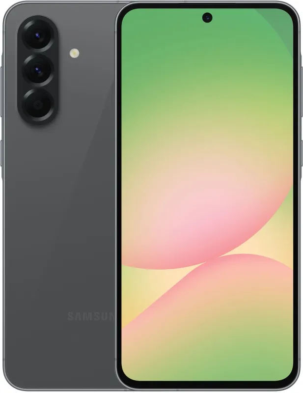 Смартфон Samsung SM-A566E Galaxy A56 5G 128Gb 8Gb черный моноблок 3G 4G 2Sim 6.7" 1080x2340 Android 15 50Mpix 802.11 a/b/g/n/ac/ax NFC GPS GSM900/1800 GSM1900 TouchSc Protect