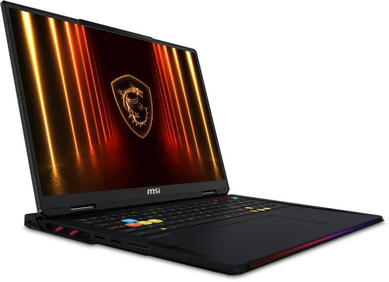 Ноутбук MSI Raider 18 HX AI A2XWIG-204RU Core Ultra 9 275HX 32Gb SSD4Tb NVIDIA GeForce RTX5080 16Gb 18" IPS UHD+ (3840x2400) Windows 11 black WiFi BT Cam (9S7-182462-204)
