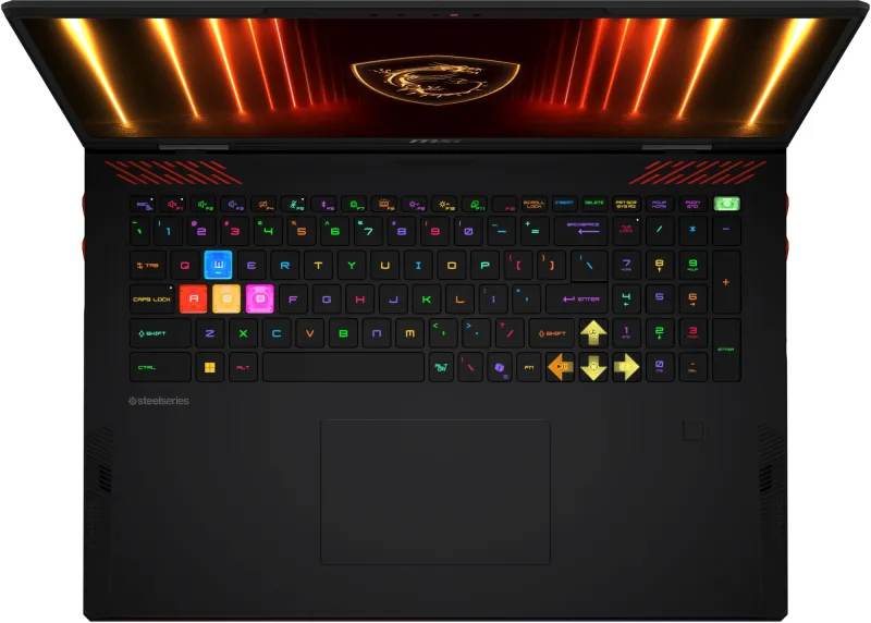 Ноутбук MSI Raider 18 HX AI A2XWIG-204RU Core Ultra 9 275HX 32Gb SSD4Tb NVIDIA GeForce RTX5080 16Gb 18" IPS UHD+ (3840x2400) Windows 11 black WiFi BT Cam (9S7-182462-204)