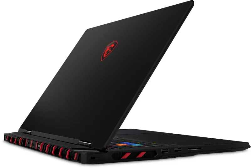 Ноутбук MSI Raider 18 HX AI A2XWIG-204RU Core Ultra 9 275HX 32Gb SSD4Tb NVIDIA GeForce RTX5080 16Gb 18" IPS UHD+ (3840x2400) Windows 11 black WiFi BT Cam (9S7-182462-204)