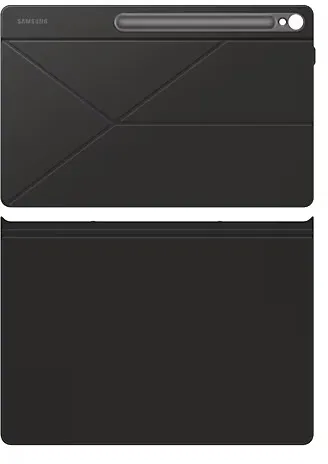 Чехол Samsung для Tab S10 FE+ Smart Book Cover поликарбонат/полиуретан черный (EF-BX620PBEGRU)