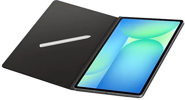 Чехол Samsung для Tab S10 FE+ Smart Book Cover поликарбонат/полиуретан черный (EF-BX620PBEGRU)