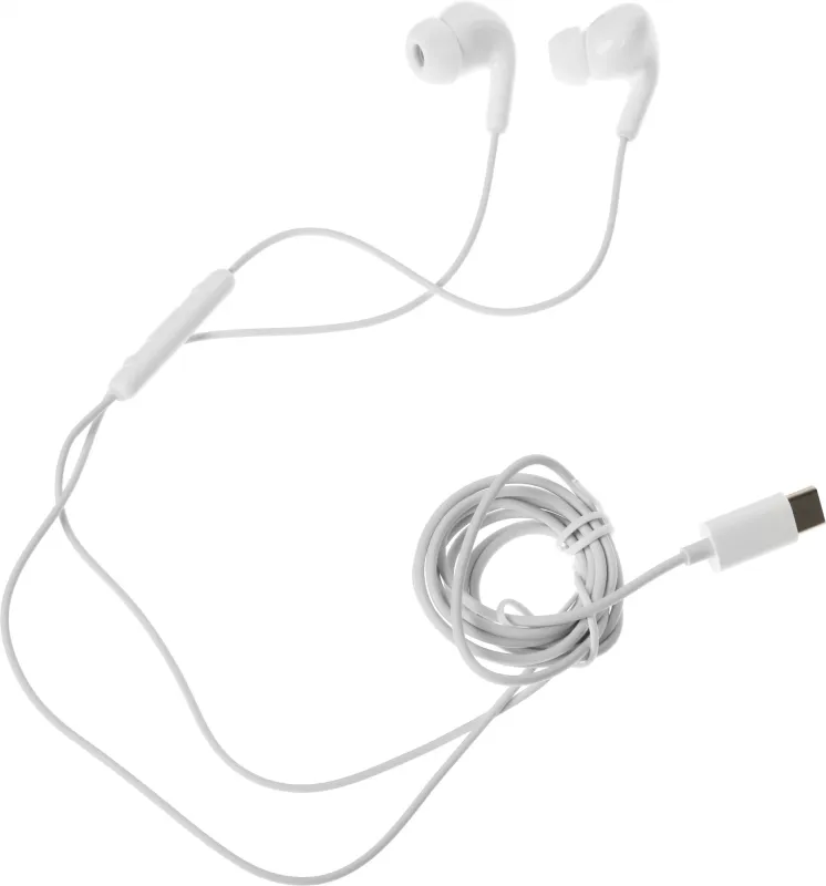 Гарнитура внутриканальные Xiaomi Type-C Earphones 1.25м белый проводные крепление за ухом (BHR8931GL)