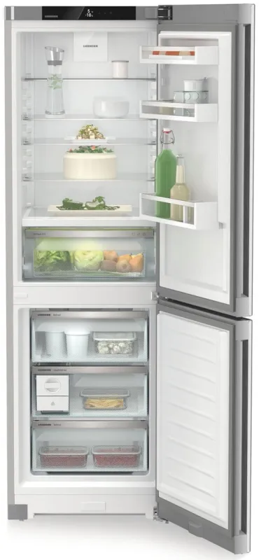 Холодильник Liebherr CBNsdc 522i-22 2-хкамерн. серебристый