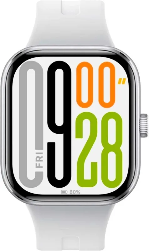 Смарт-часы Xiaomi Redmi Watch 5 2.07" AMOLED корп.серебристый рем.серый разм.брасл.:135-205мм (BHR9381GL)