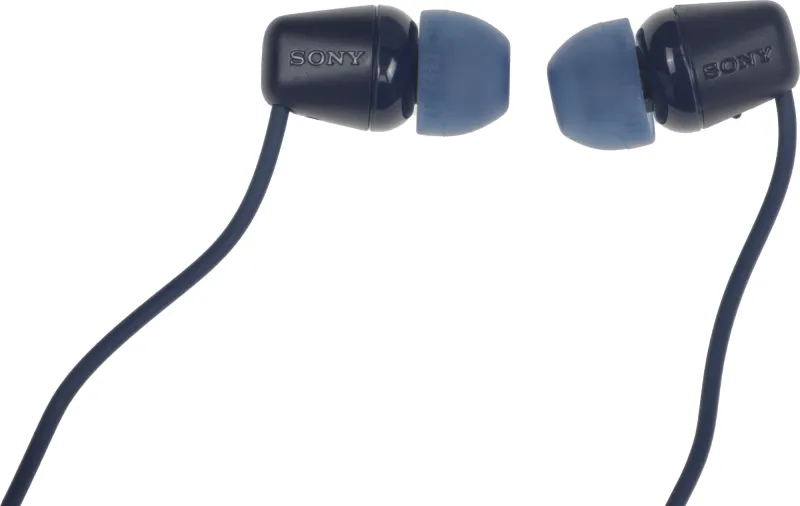 Гарнитура внутриканальные Sony WI-C100 синий беспроводные bluetooth шейный обод (WI-C100/LZ)