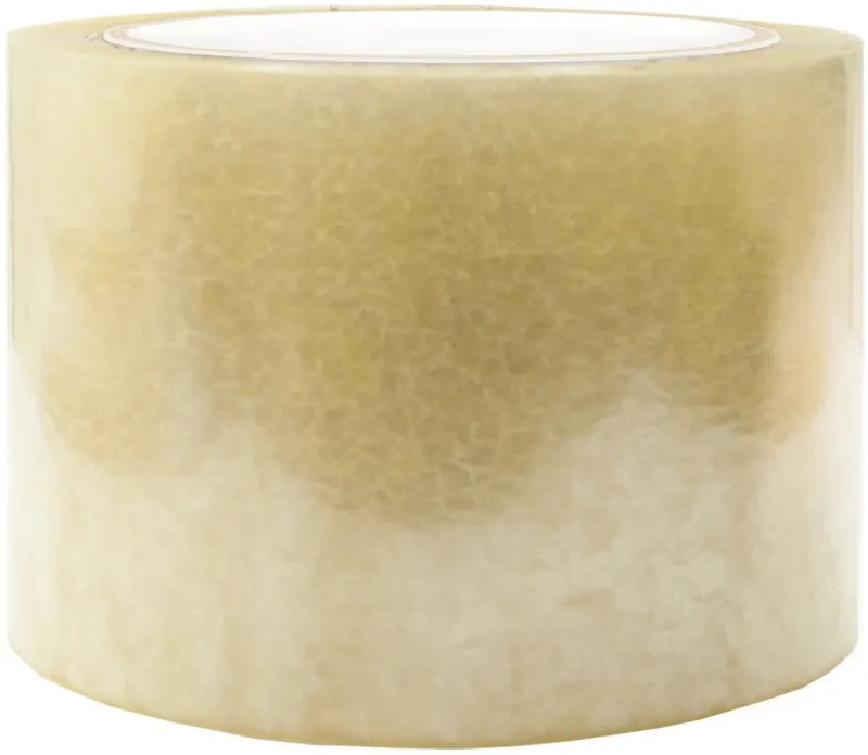 Клейкая лента упаковочная Silwerhof Eco прозрачная шир.72мм дл.66м полипропилен