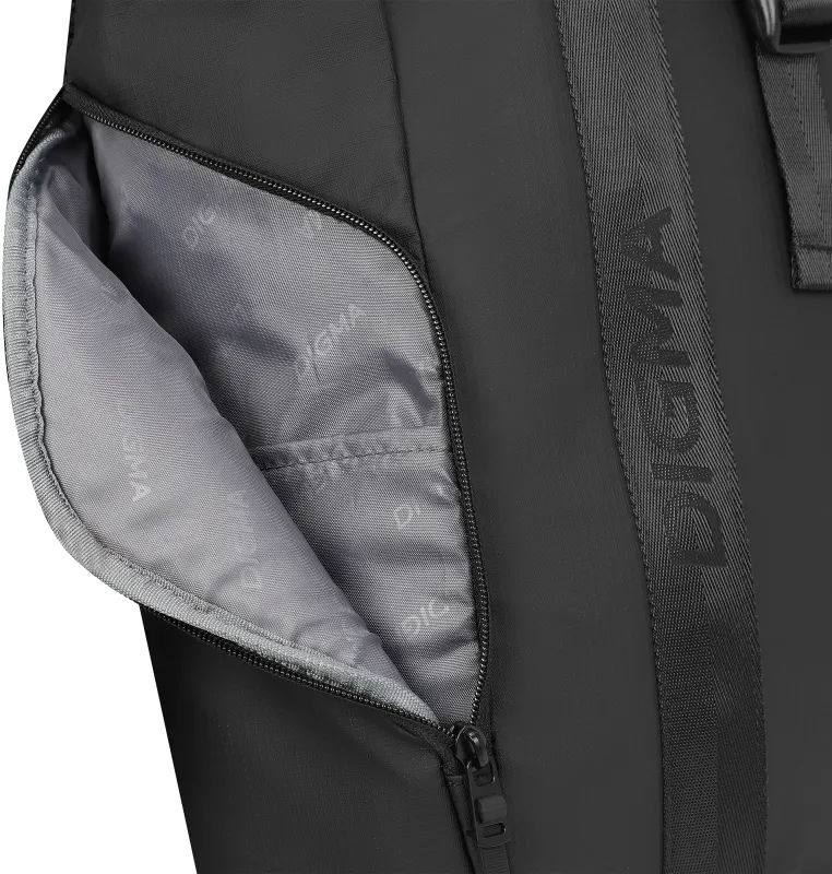 Рюкзак для ноутбука 15.6" Digma Lifestyle L1 черный полиэстер (DGBP15L1BK)