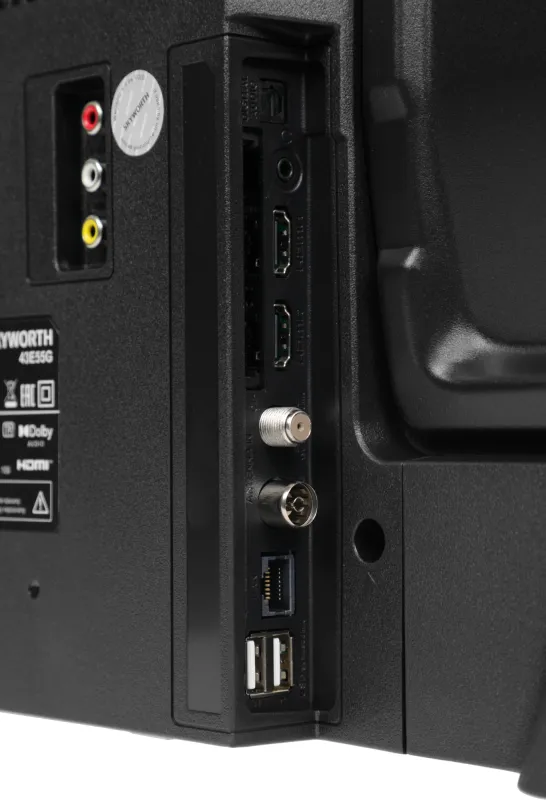 Телевизор LED Skyworth 43" 43E55G Eye Care черный/серый 4K Ultra HD 60Hz DVB-T DVB-T2 DVB-C DVB-S DVB-S2 USB WiFi Smart TV