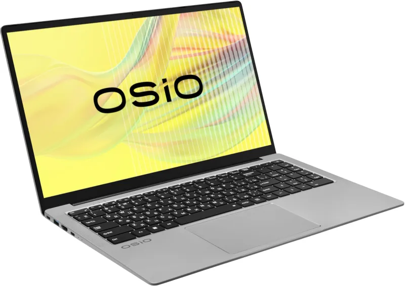 Ноутбук Osio FocusLine F160a-016 Ryzen 5 5560U 16Gb SSD1Tb 16.1" FHD (1920x1080) без ОС grey WiFi BT Cam 6000mAh