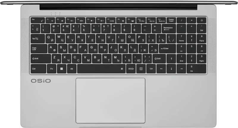 Ноутбук Osio FocusLine F160a-012 Ryzen 7 5700U 32Gb SSD1Tb 16.1" FHD (1920x1080) без ОС grey WiFi BT Cam 6000mAh