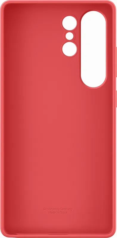 Чехол (клип-кейс) Samsung для Samsung Galaxy S25 Ultra Silicone Case S25 Ultra красный (EF-PS938CREGRU)