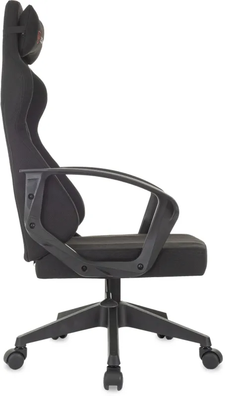 Кресло игровое Zombie Carry черный/серый с подголов. крестов. пластик пластик черный