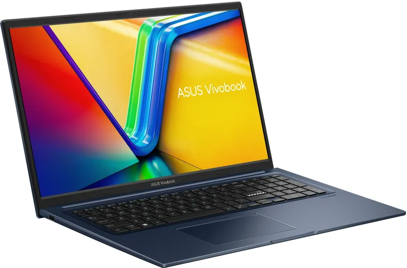 Ноутбук Asus Vivobook 17 X1704VA-AU692 Core i5 1335U 16Gb SSD512Gb Intel Iris Xe graphics 17.3" IPS FHD (1920x1080) без ОС blue WiFi BT Cam (90NB10V2-M00TL0)