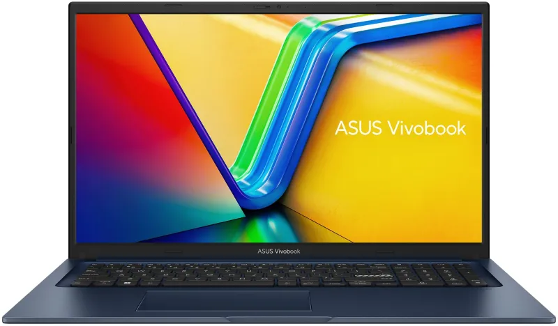 Ноутбук Asus Vivobook 17 X1704VA-AU692 Core i5 1335U 16Gb SSD512Gb Intel Iris Xe graphics 17.3" IPS FHD (1920x1080) без ОС blue WiFi BT Cam (90NB10V2-M00TL0)