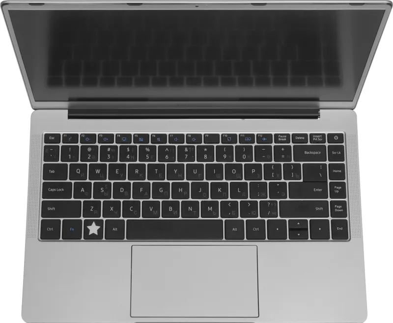 Ноутбук Unchartevice 6640MA KX-6000 KX-6640MA 8Gb SSD256Gb ZX C-960 Graphics 14.1" IPS FHD (1920x1080) без ОС silver WiFi BT Cam 4390mAh (200418354519)