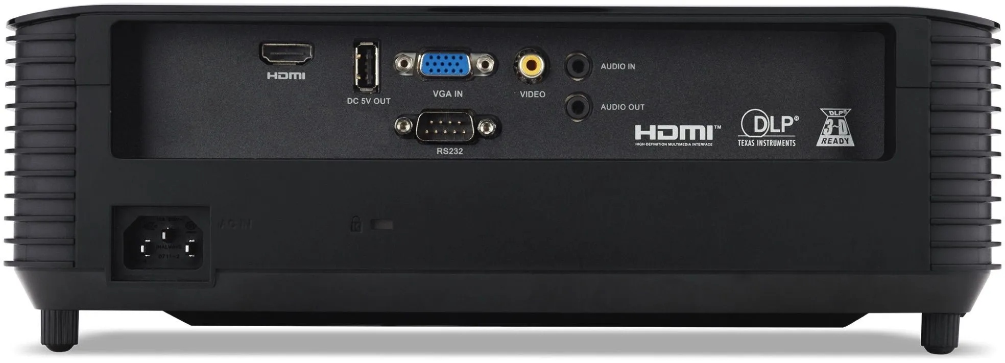 Acer projector X1228i, DLP 3D, XGA, 4500Lm, 20000/1, HDMI, Wifi, 2.7kg, Euro Power EMEA