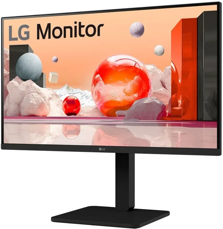 Монитор LG 27" 27BA45QB-B черный IPS LED 5ms 16:9 HDMI M/M матовая HAS Piv 1000:1 350cd 178гр/178гр 2560x1440 100Hz DP 2K 7кг