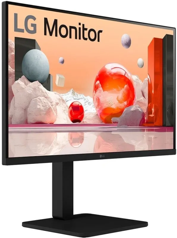 Монитор LG 27" 27BA45QB-B черный IPS LED 5ms 16:9 HDMI M/M матовая HAS Piv 1000:1 350cd 178гр/178гр 2560x1440 100Hz DP 2K 7кг