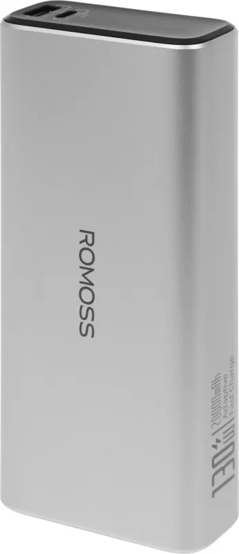 Мобильный аккумулятор Romoss PPU20 20000mAh 130W 5A черный (1746859)