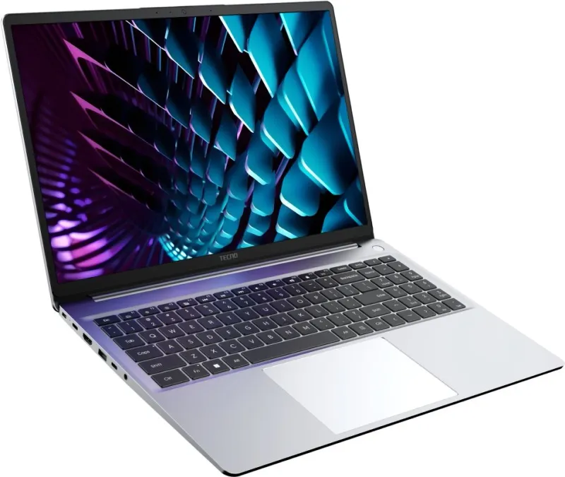 Ноутбук Tecno MegaBook K16SAA Core i5 13420H 16Gb SSD512Gb Intel UHD Graphics 16" IPS WUXGA (1920x1200) Windows 11 Home silver WiFi BT Cam 6060mAh (71003300436)