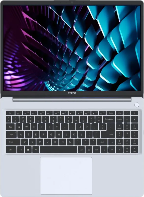 Ноутбук Tecno MegaBook K16SAA Core i5 13420H 16Gb SSD512Gb Intel UHD Graphics 16" IPS WUXGA (1920x1200) Windows 11 Home silver WiFi BT Cam 6060mAh (71003300436)