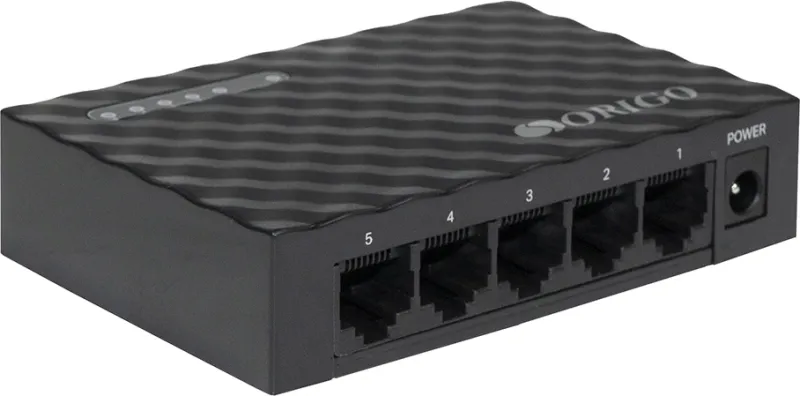 Коммутатор Origo OS2105 OS2105/A2A 5x1Гбит/с неуправляемый