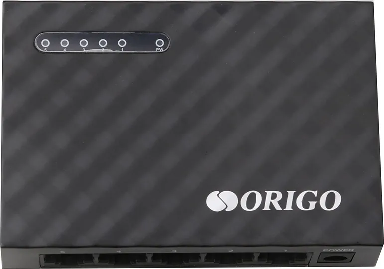 Коммутатор Origo OS2105 OS2105/A2A 5x1Гбит/с неуправляемый