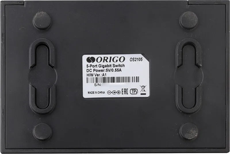 Коммутатор Origo OS2105 OS2105/A2A 5x1Гбит/с неуправляемый