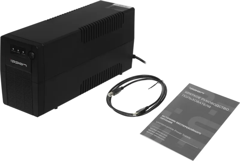 Источник бесперебойного питания Ippon Back Basic 850S New Euro 480Вт 850ВА черный