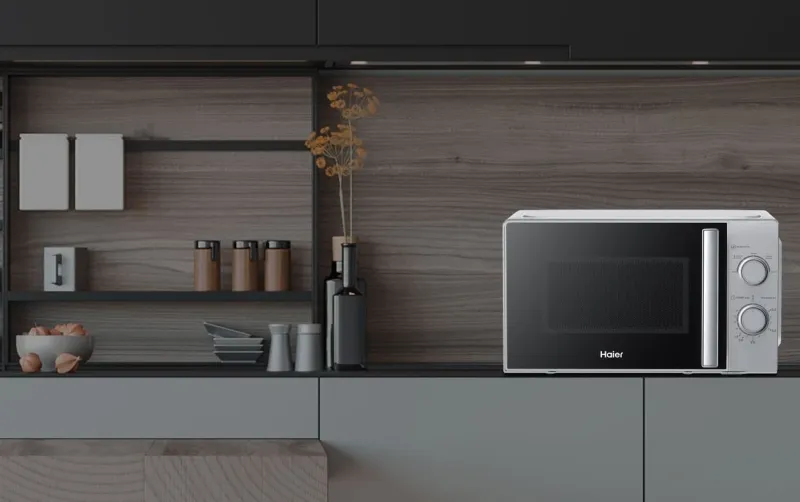 Микроволновая Печь Haier HMB-MM207SA 20л. 700Вт серебристый