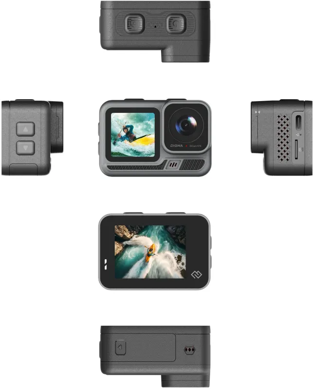 Экшн-камера Digma DiCam 970 1xCMOS 12Mpix черный