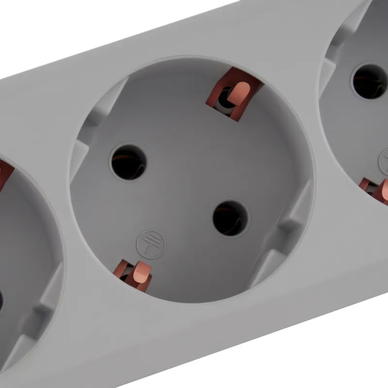 Сетевой фильтр Buro 400SL-3-G 3м (4 розетки) серый (пакет ПЭ)