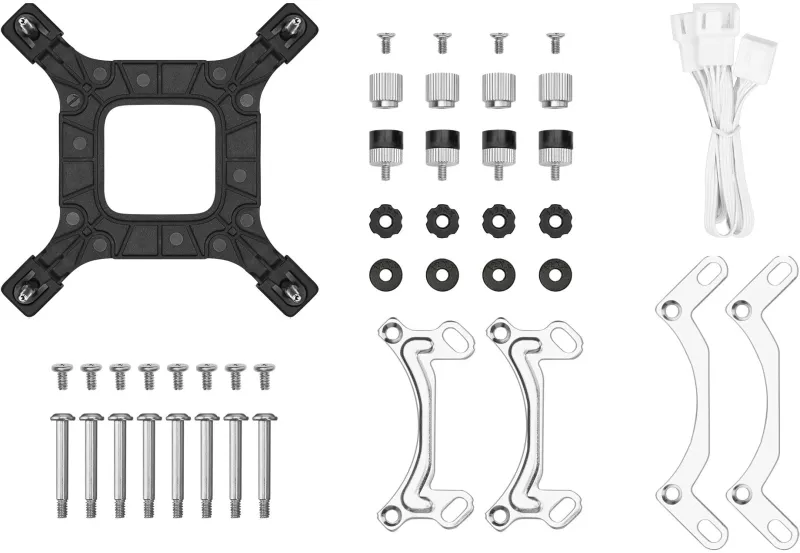 Система водяного охлаждения Deepcool LE240 V2 Soc-AM5/AM4/1200/1700/1851 белый 4-pin 28.2-31.6dB Al 220W 1359gr Ret (R-LE240-WHAMMN-G-2)