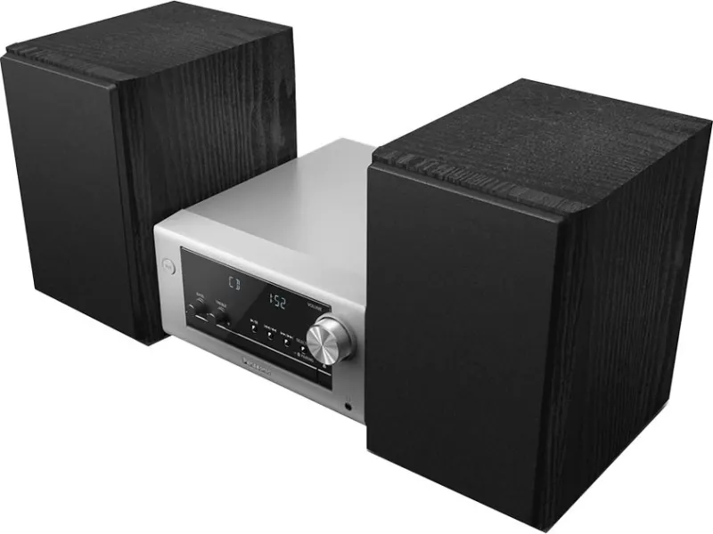Микросистема Panasonic SC-PM700EE-S серебристый 80Вт CD CDRW FM USB BT