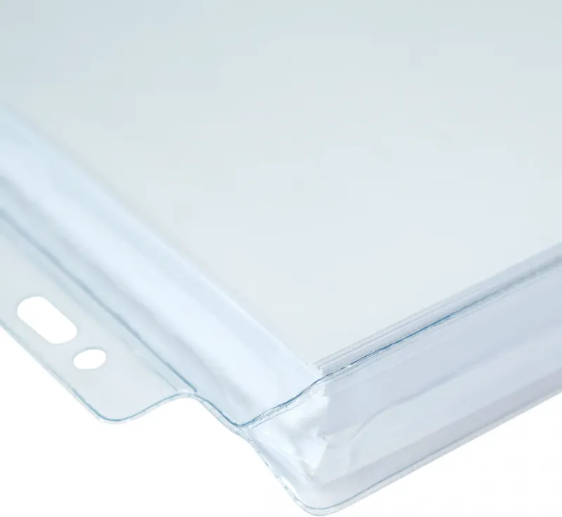 Папка-вкладыш Silwerhof Daily клапан с кнопойс расширением A4 вертикальный пвх 180мкм (упак.:5шт)