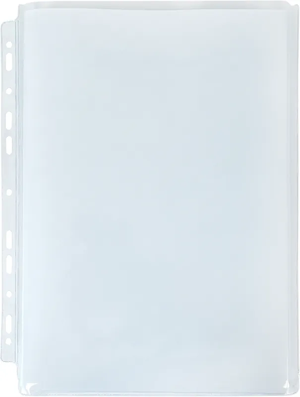 Папка-вкладыш Silwerhof Dailyс расширением A4 вертикальный пвх 180мкм (упак.:5шт)