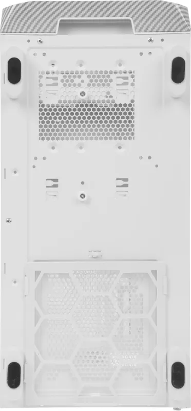 Корпус Montech X5 белый без БП ATX 4x120mm 1xUSB2.0 1xUSB3.0 1xUSB3.1 audio bott PSU
