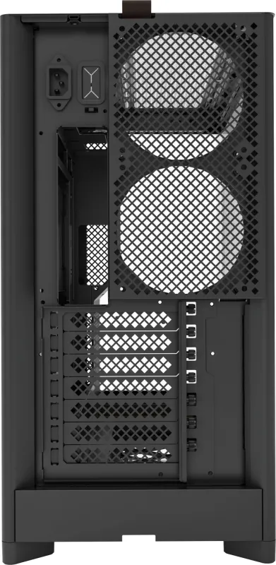 Корпус Montech HS02 черный без БП ATX 4x140mm 2xUSB3.0 1xUSB3.1 audio bott PSU